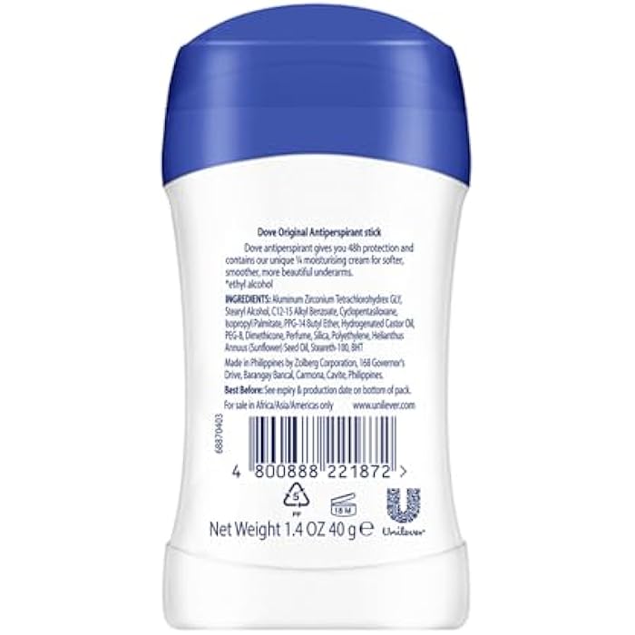 Dove Original Stick Deodorant 40 g - Image 3
